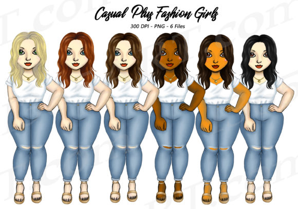 Celebrating Curves: The Power of Plus Size Clipart in Modern Design