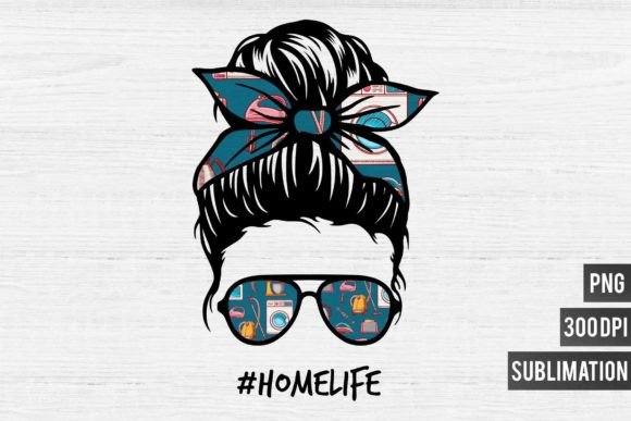 Mom Life PNG Sublimation: Home Life Design Essentials