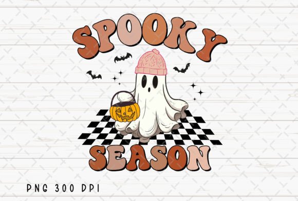 Retro Spooky Season Ghost Halloween PNG: A Design Asset Deep Dive