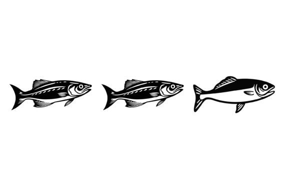 River Sardine Fish Illustration: A Designer's Go-To Icon