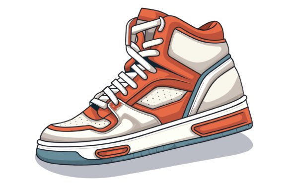 Sneakers Footwear Vector Illustration: A Design Asset for Modern Brands