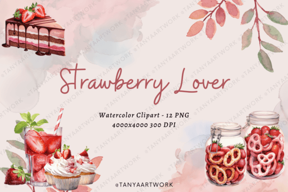 Strawberry Lover SET 04: Fresh Visuals for Your Next Project